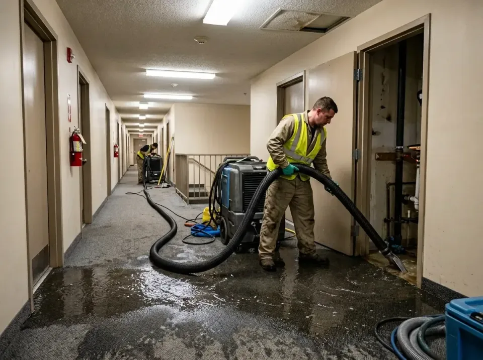 multi-unit-apartment-hallway-f-005 — frequently asked questions, Emergency Burst Pipe Water Extraction & Removal in Poughkee…